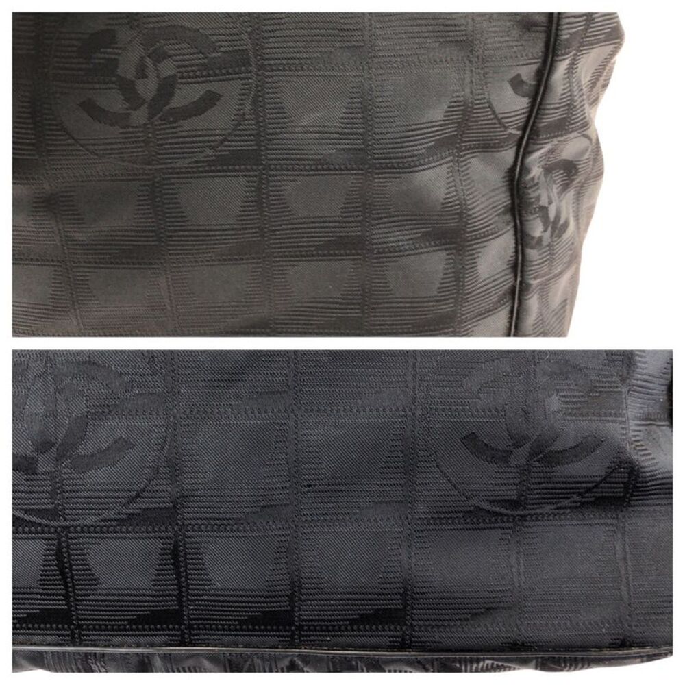 Chanel Vintage Nylon/Leather Tote Bag - Picture 5 of 10